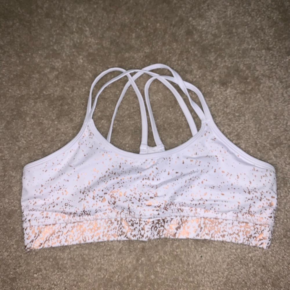 Buff bunny rose collection sports bra